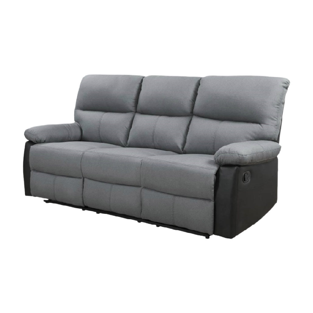 Reclinable Sofa for Living Room in Fabric - 180 x 90 x 85