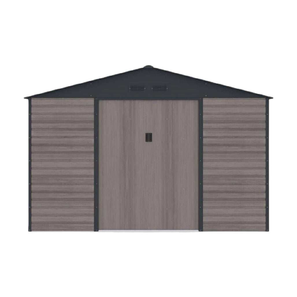 Garden storage shed for outdoor usage in metal - 250 x 180 x 200