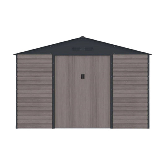 Garden storage shed for outdoor usage in metal - 250 x 180 x 200