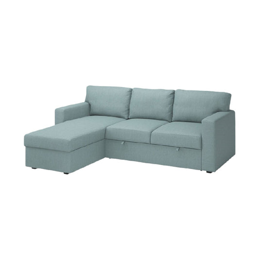 Sectional sofa for living room in fabric - 240 x 150 x 90